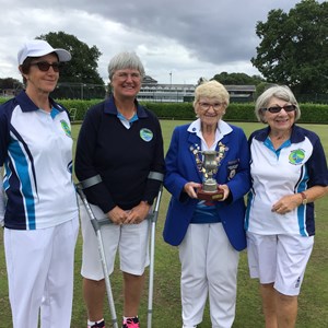 Runners Up - Over 55 Pairs