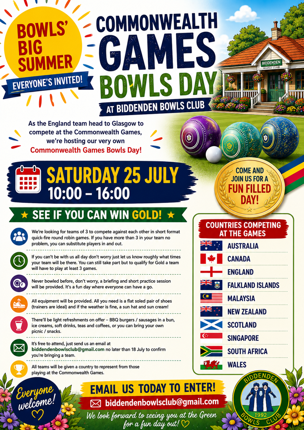 Biddenden Bowls Club Bowls' Big Summer