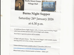 Bodle Street Green Village Hall Home