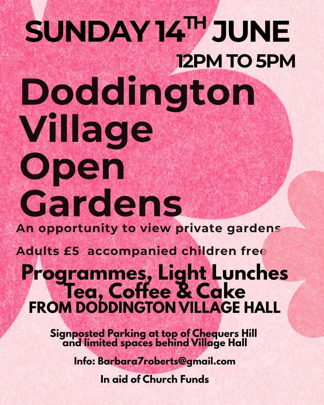 Doddington & Wychling Villages Events