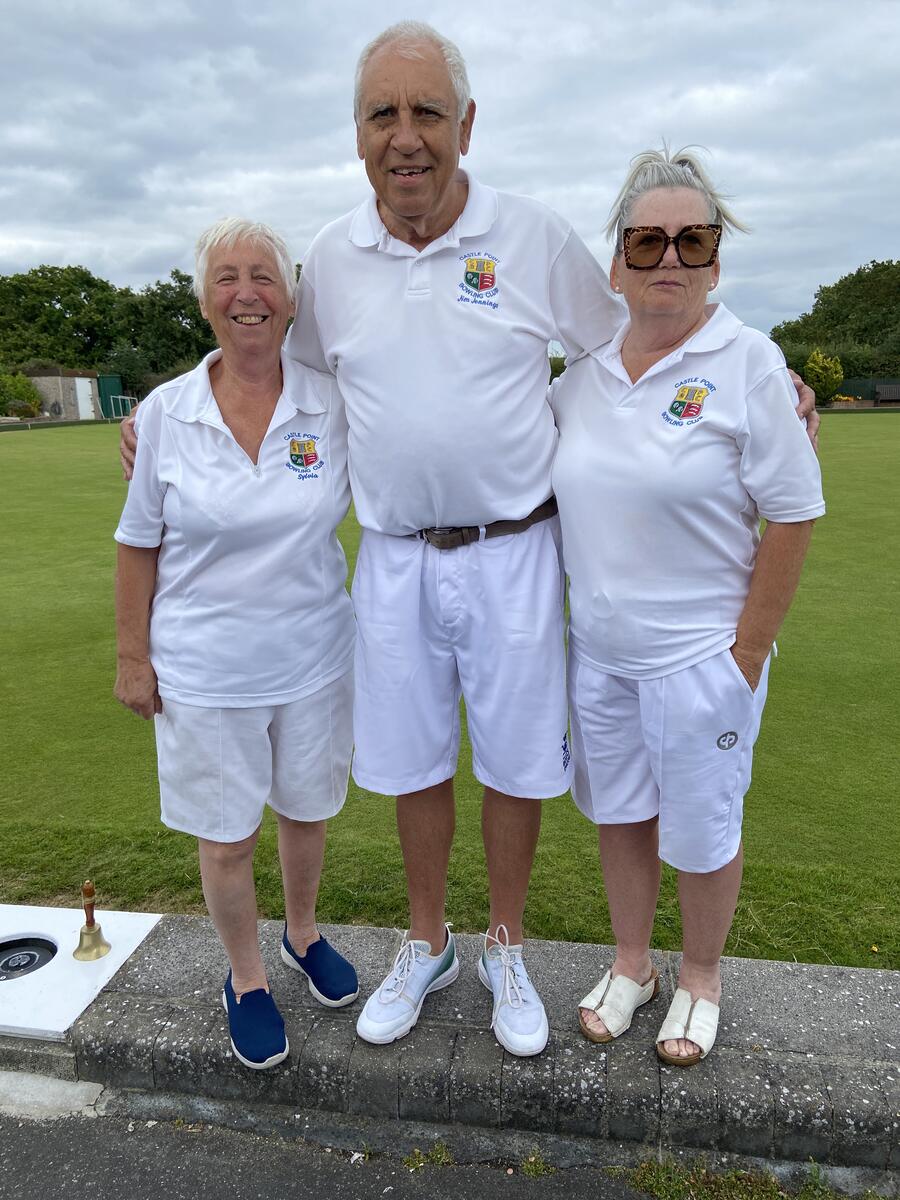 Club 46th Anniversary Day, 18th July 2026. Spoon Drive. The winners: 1st: Sylvia Gladwin, 2nd: Jim Jennings, 3rd: Sharon Turley