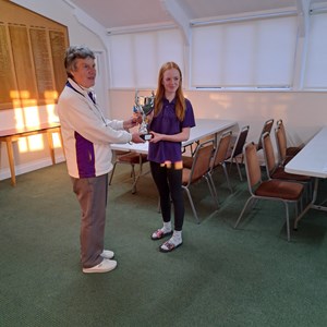 Junior Singles Winner - Olwyn Stockford