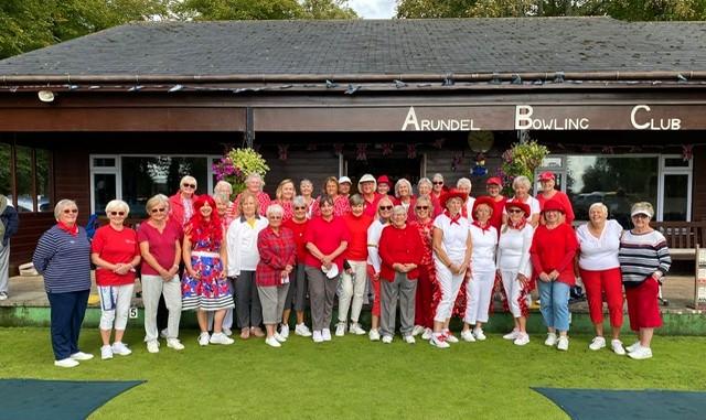Fun day with six neighbour clubs we dressed in red and raised money in aid of Leukemia.  Well done everyone.