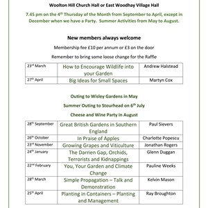 East Woodhay Parish Council Local clubs & societies