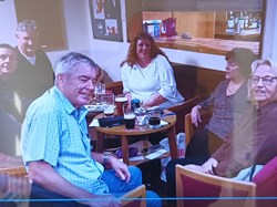 Bernard Finnigan family and friends Quiz winners 12th June well done to all.