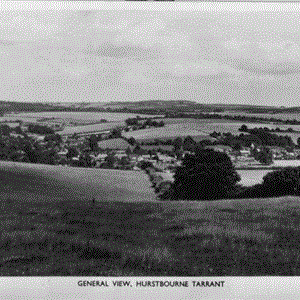 General View from Doles wood  Unsent postcard