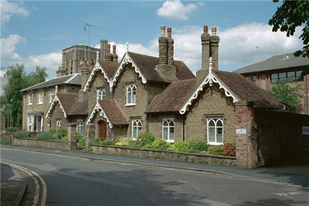 Caleb Lovejoy almshouses, Bury Street, Guildford.