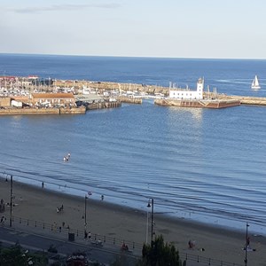 Opposite the hotel