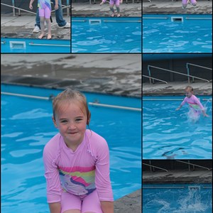 First deep end jump