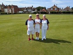 LADIES TRIPLES RUNNERS UP