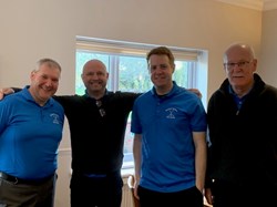 Three of four of the Jokers Winning team, Steve Faulkner had to leave early