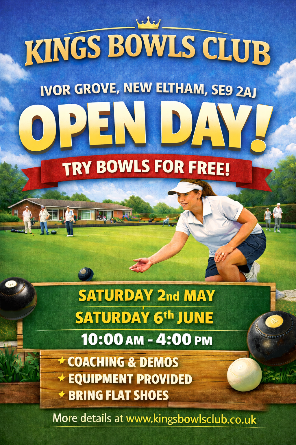 Kings Bowls Club Open Days