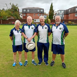 2 Wood Pairs: Winners Mike Wilkins & Sharon Sliney - Runners Up Gavin Branch & Andrew Pickup