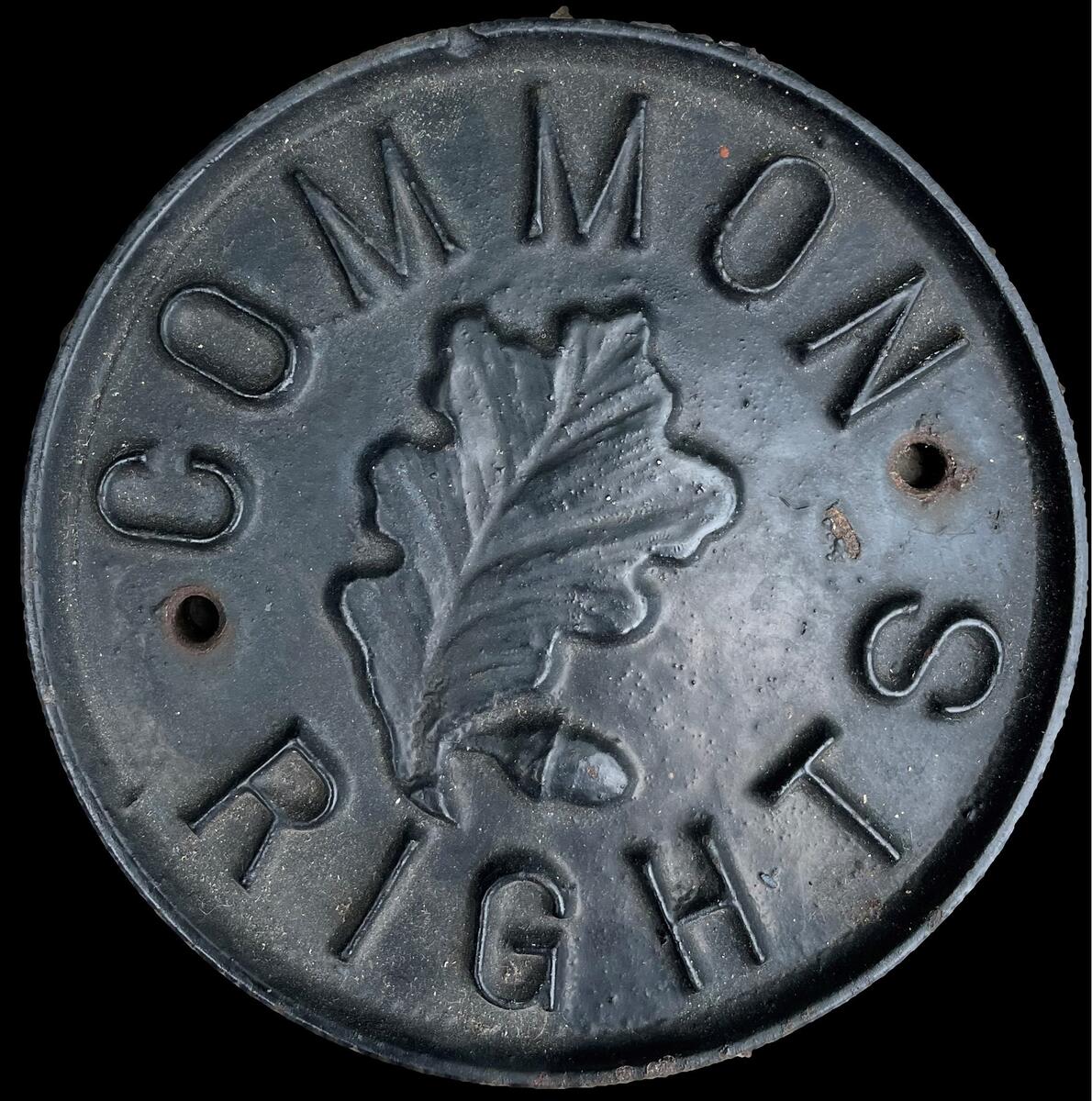 Common Rights plaques were made in the Bucklebury Foundry