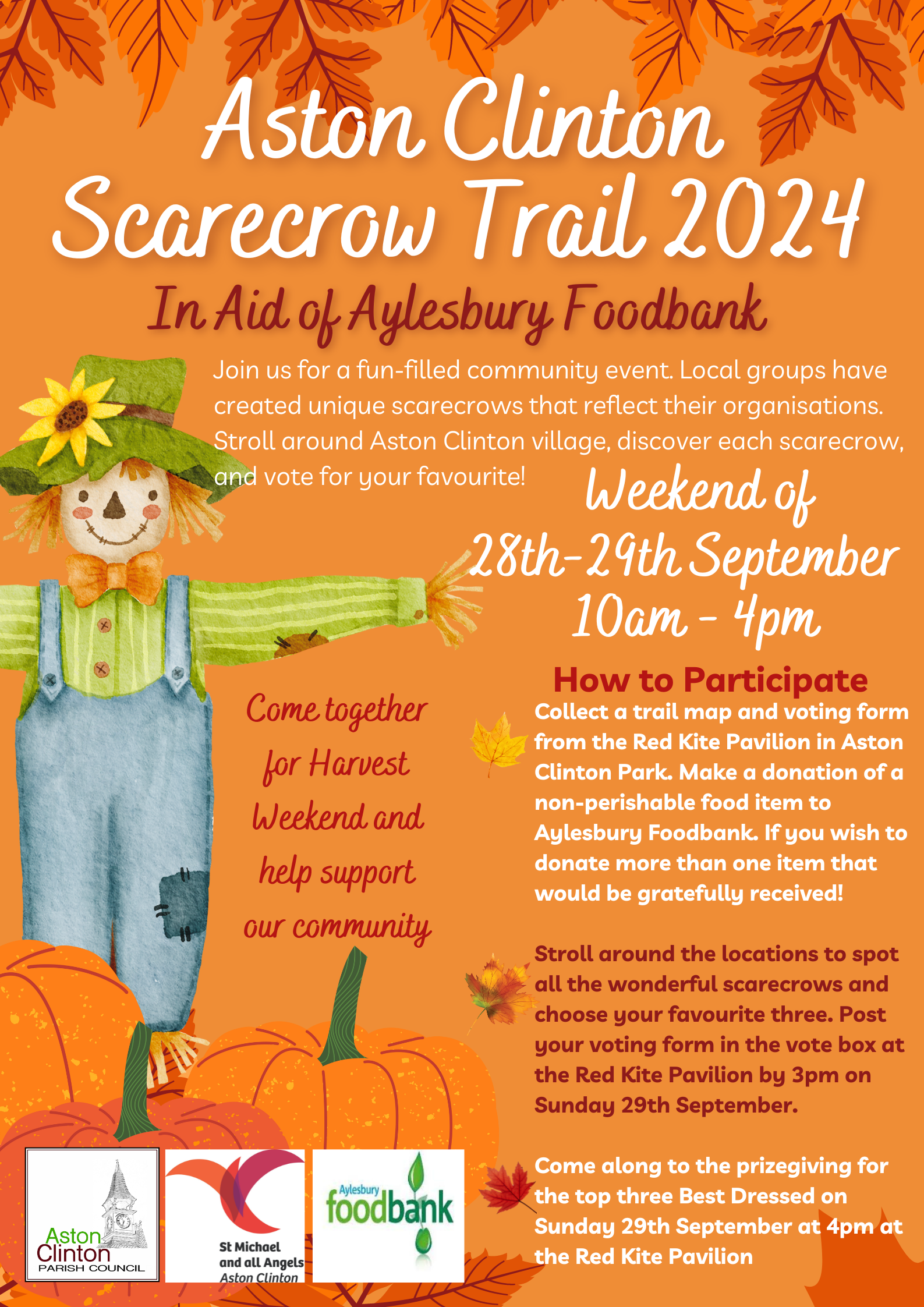 Aston Clinton Parish Council 2024 Scarecrow Trail