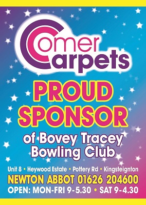 Bovey Tracey Bowling Club Sponsorship