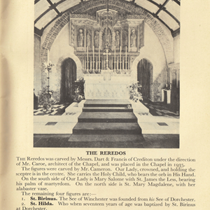 Reredos