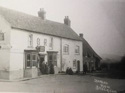 The Barley Mow Inn dressed for the anniversary of King George’s coronation ?