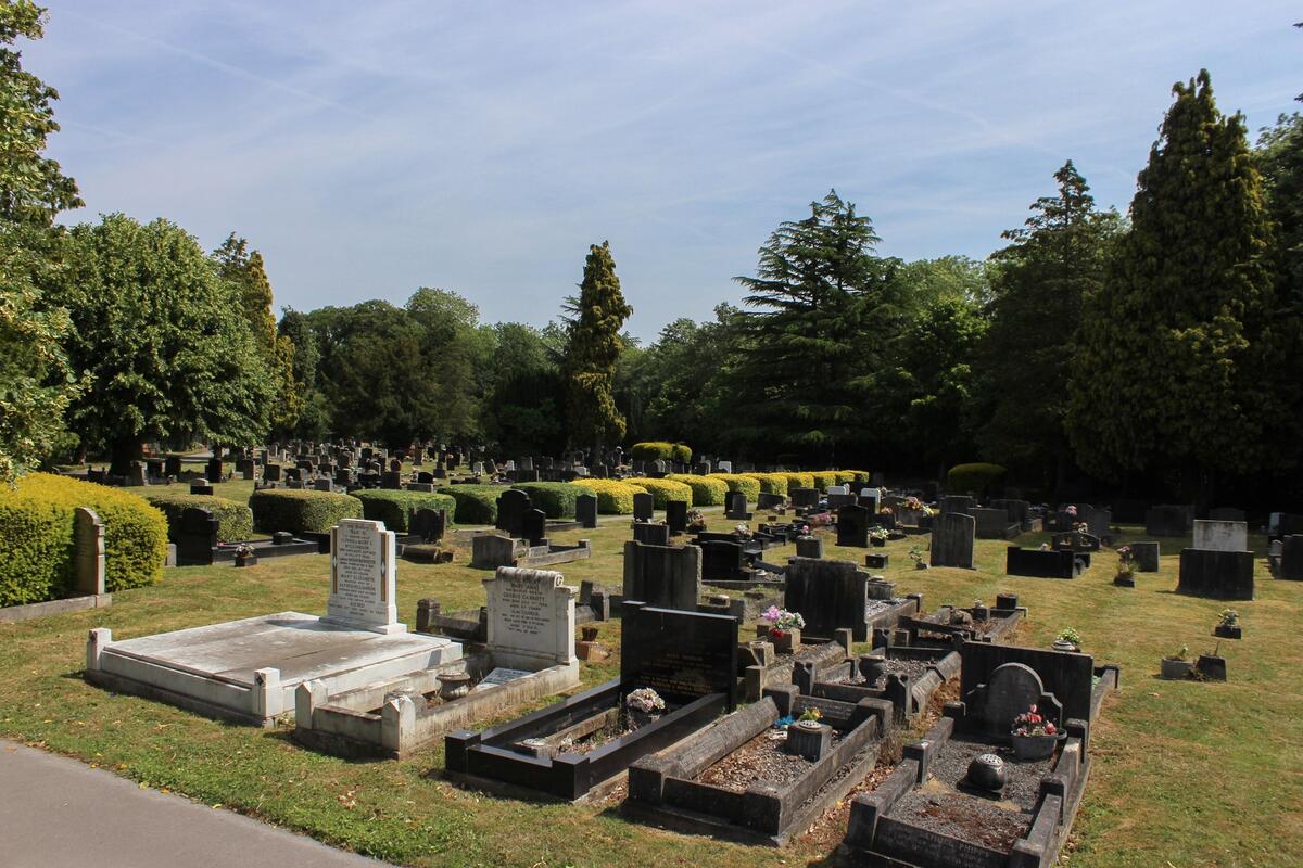 View of Cemetery