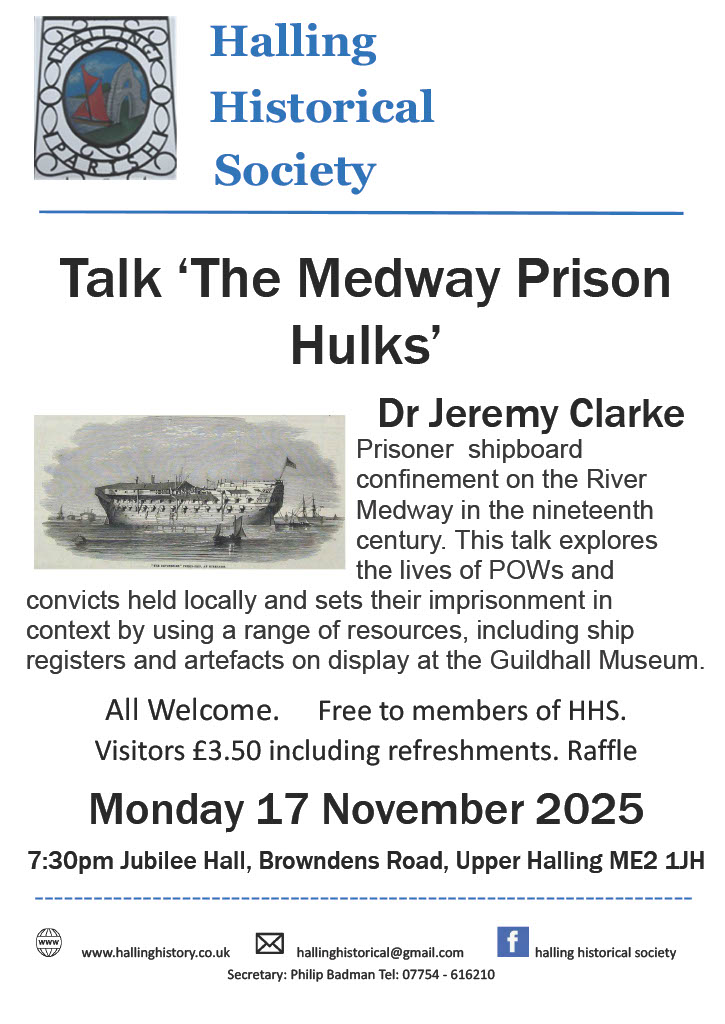 Halling Historical Society Next Talk