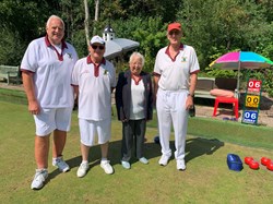 Handicap Singles 2025 Paul Tappenden (Marker) Paul Doggett Brenda Webb Vice President Paul Knight