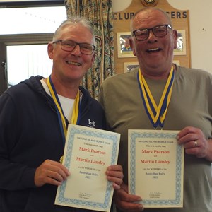 Australian Pairs Winners '25