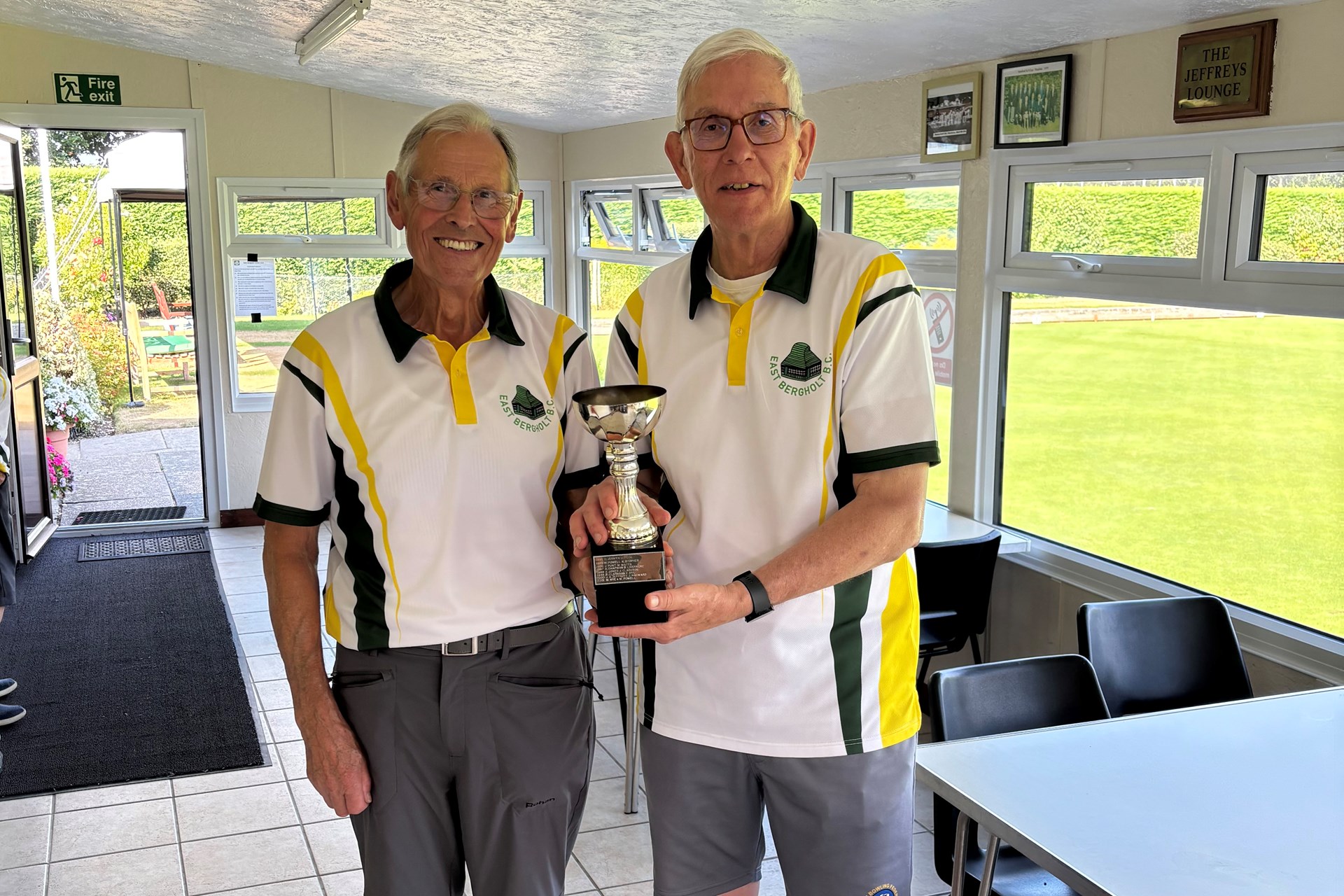 Reg & Brian, Proud Winners Reg & Brian, Proud Winners