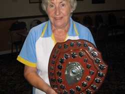 Pat Teasdale Ladies Captain 2018 Ann Wilkinson Runners up