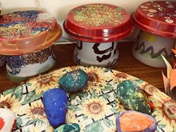 Painting Rocks at Play Scheme