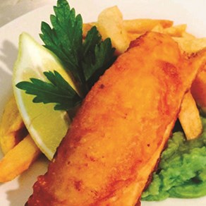 Excellent fish & chips