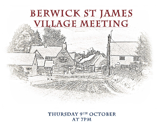 Berwick St James Parish Community 9 October '14
