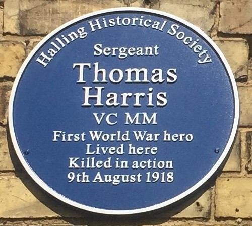 Halling Historical Society Plaque 11: Sergeant Thomas Harris VC MM