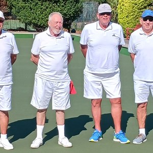 Finalists Alpha Singles & Mens' Pairs 22.8 am