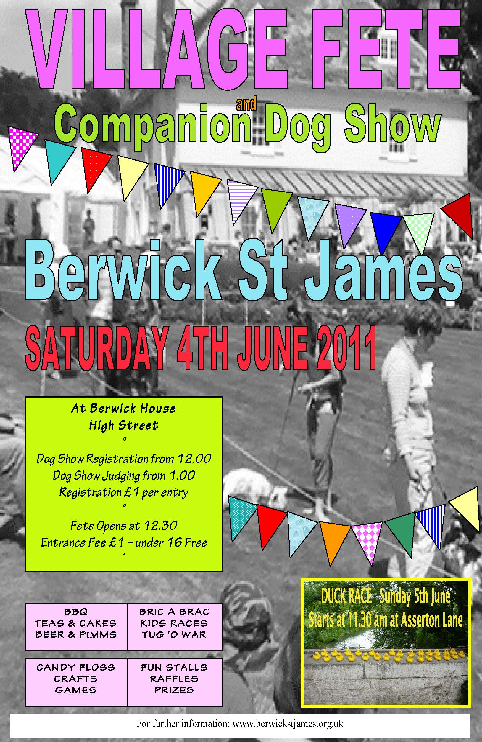 Berwick St James Parish Village Fete - 4 June 2011