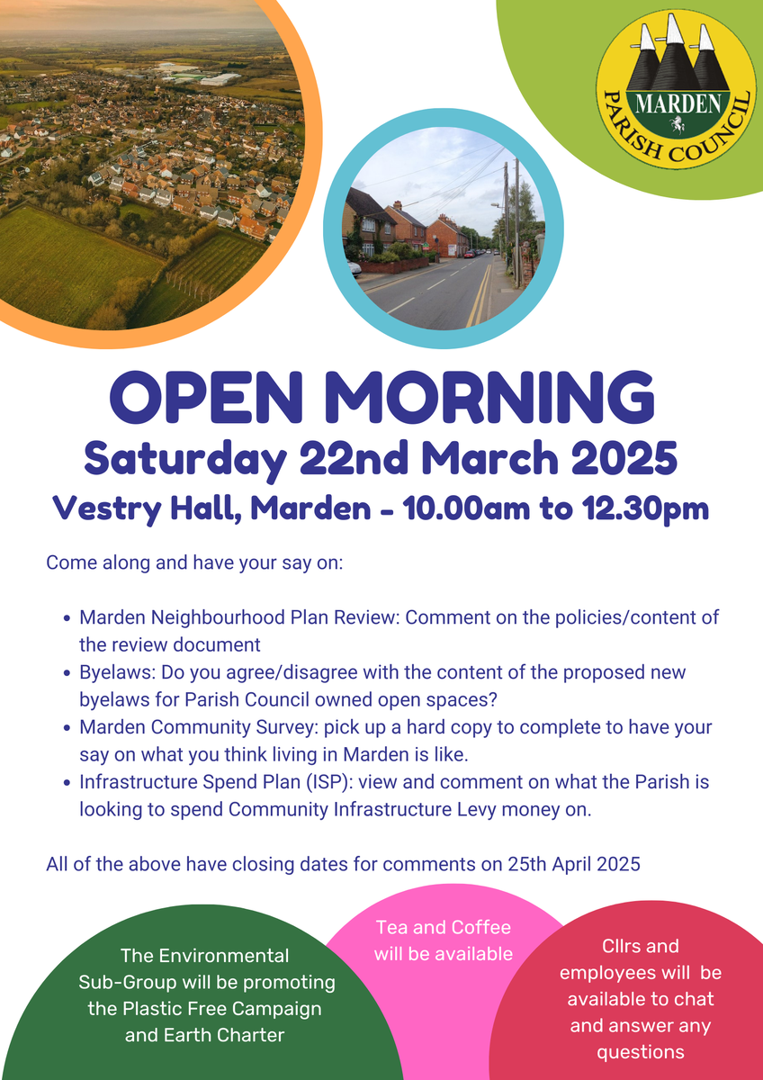 Open Morning 22nd March 2025