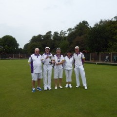 2 Wood Pairs - Winners Mike Hingley & Paul Heathcote