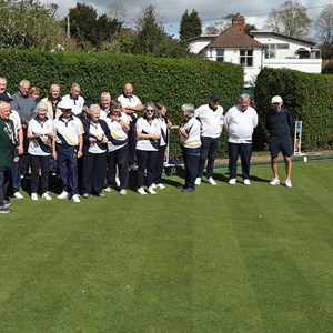 Alan delivers the first bowl