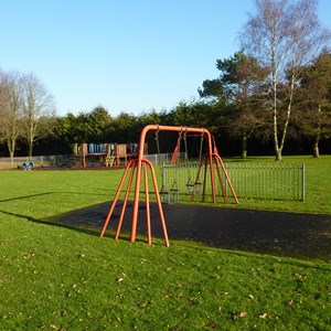 Swings at Avon Road Play Area