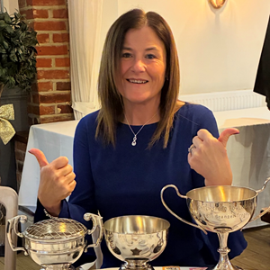 Emma won the all 3 ladies singles trophies in 2025