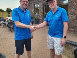 Richard wins with 40 points but a handshake is all he gets for his effort