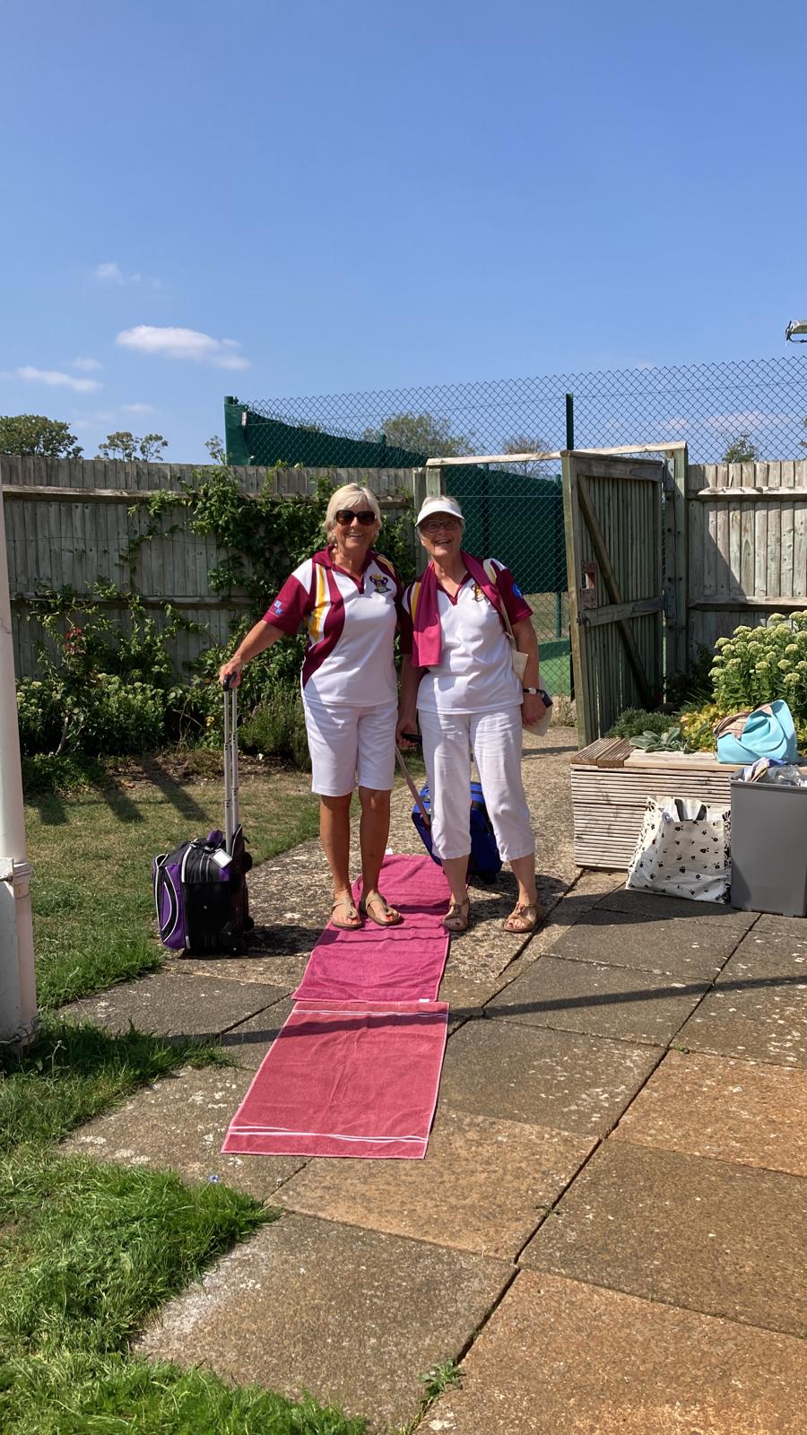 The best Red Carpet we could find for our conquering heroines. The best Red Carpet we could find for our conquering heroines.