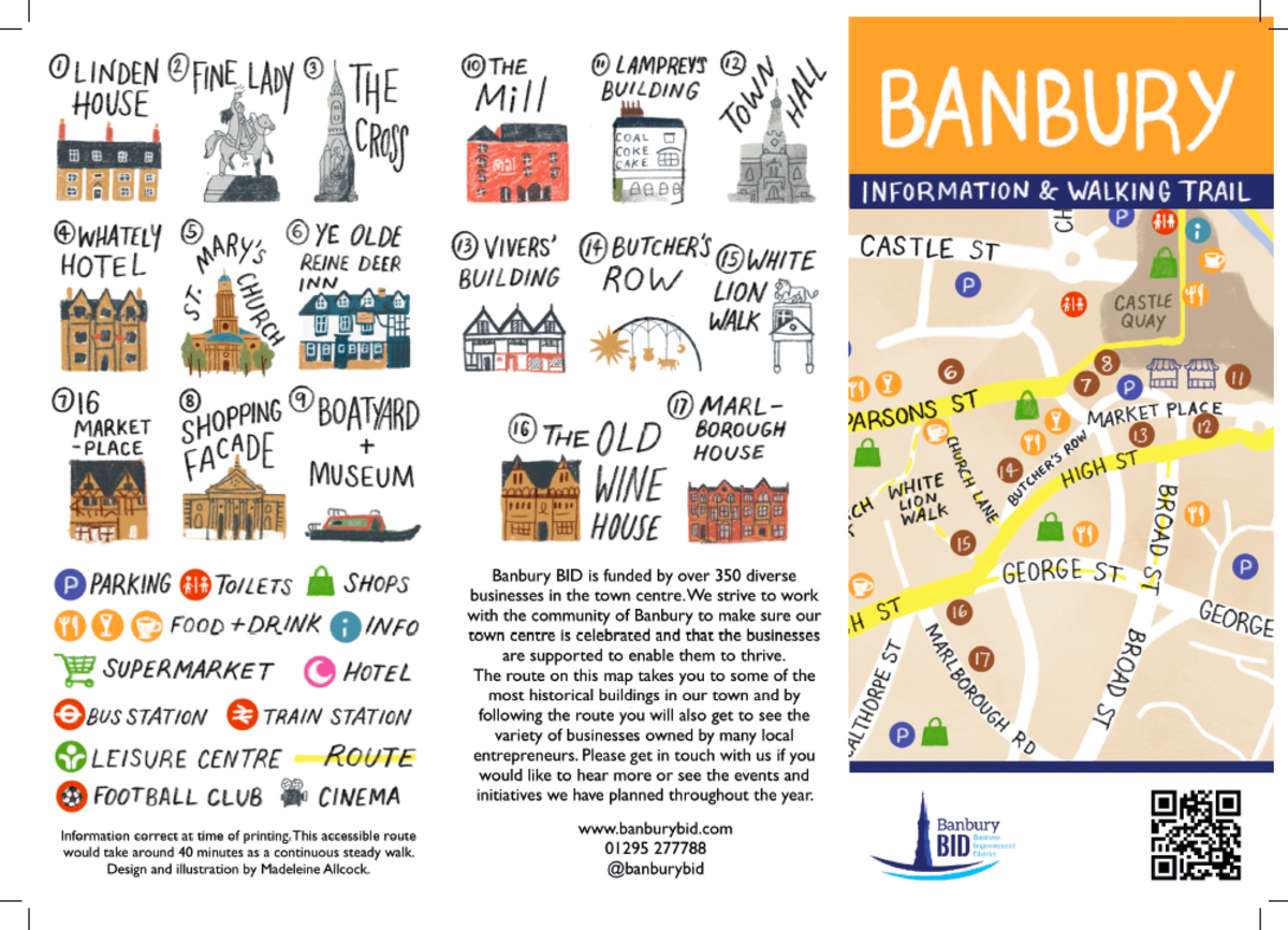 Banbury Civic Society Banbury Walking Map