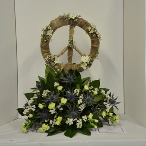 Flower display at the 2018 show