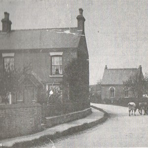 The Old Willows, Reading Room and Forge c 1905