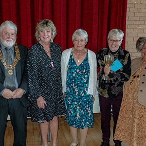 Ladies Duckham Pairs Winners