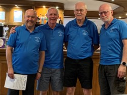 Thunderball winners Steve, Philip, Graham and Ian