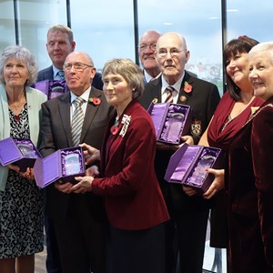 Collingwood Bowling Club The Queen awards Collingwood