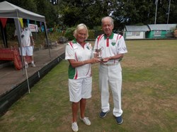 Bessie Lang 2 Wood Trophy - Jenny Goss