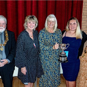 Ladies Pairs Winners