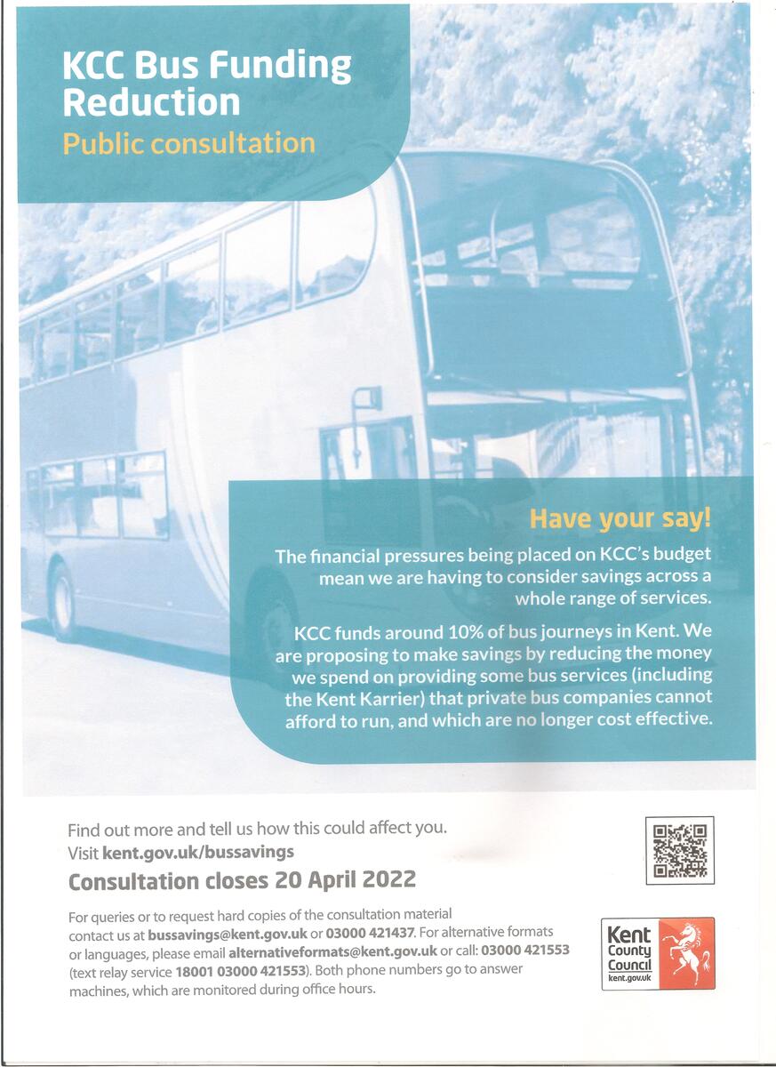 Nonington Parish Council Bus service consultation
